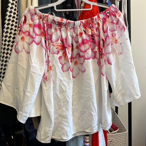 Amanda Uprichard Tops - AMANDA UPRICHARD OFF SHOULDER TOP